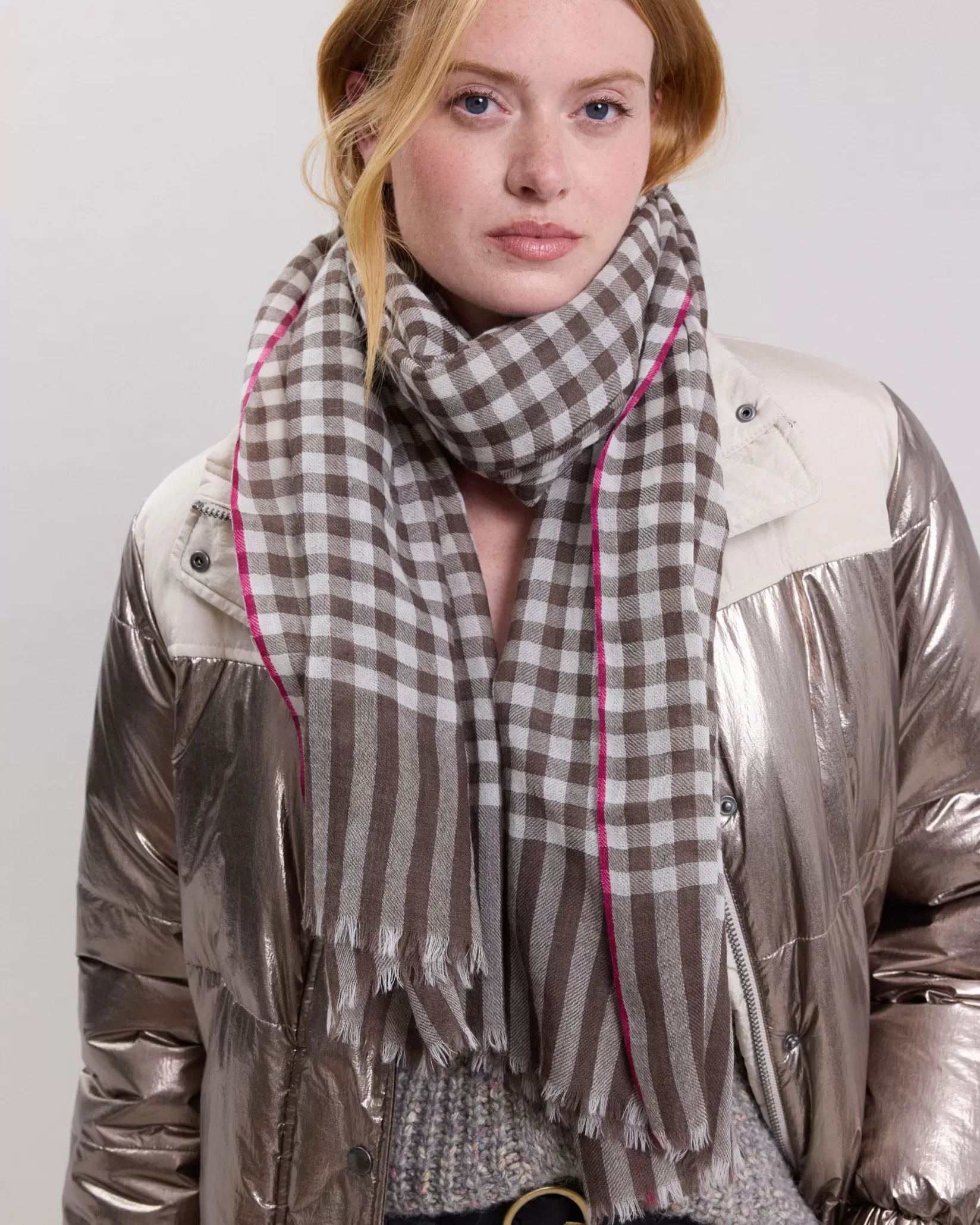 Women Hartford Accessories<Gingham Scarf