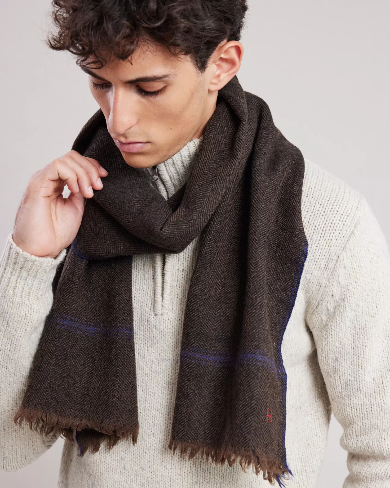 Hartford Accessories<Herringbone Scarf