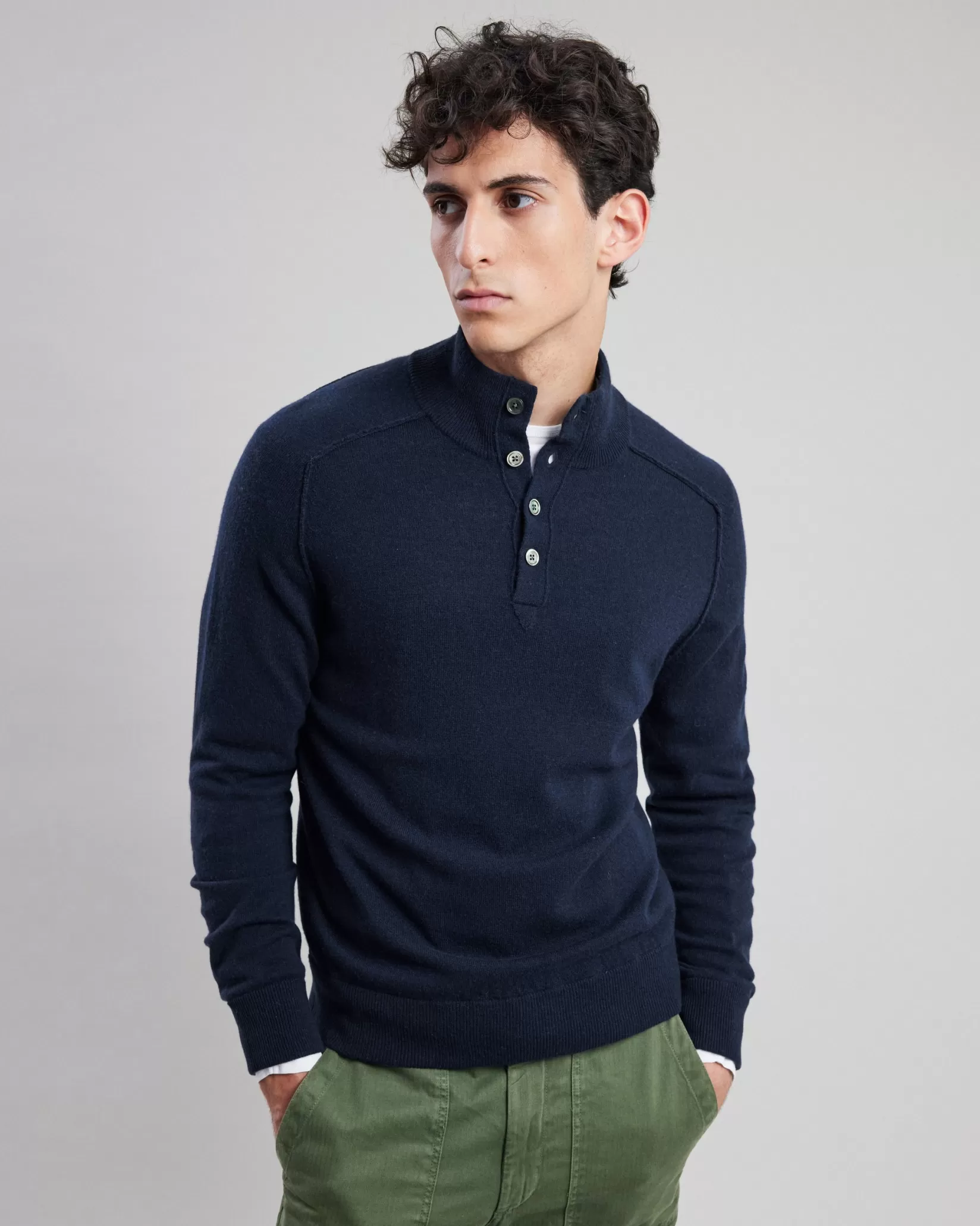 Hartford Knitwear<High Neck Sweater