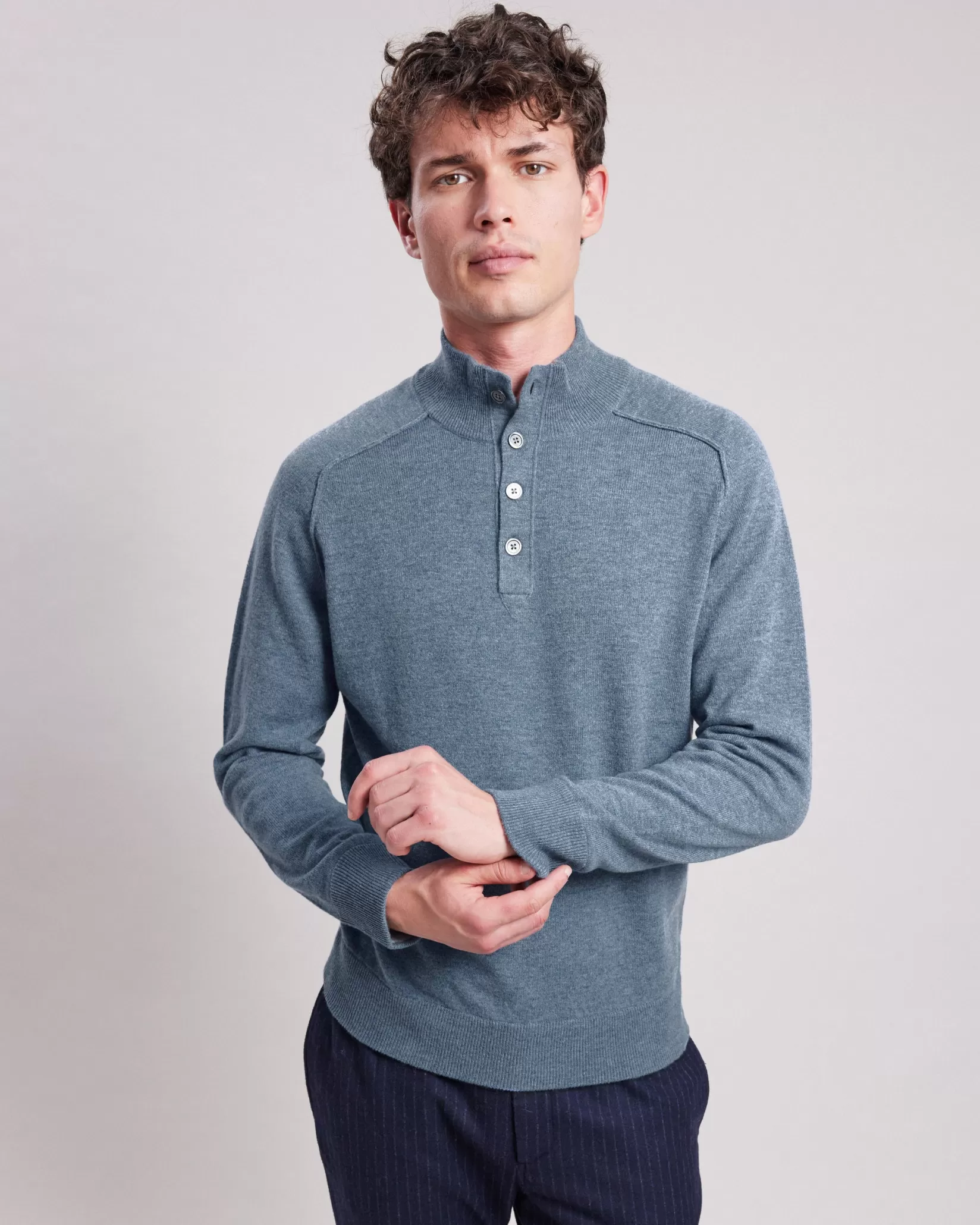 Hartford Knitwear<High Neck Sweater