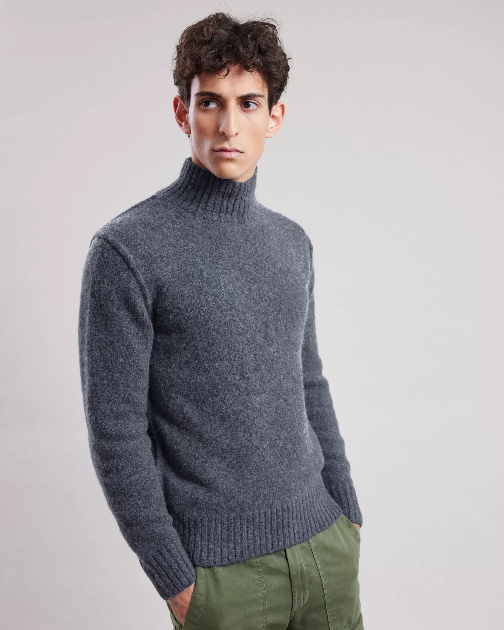 Hartford Knitwear<High Neck Sweater