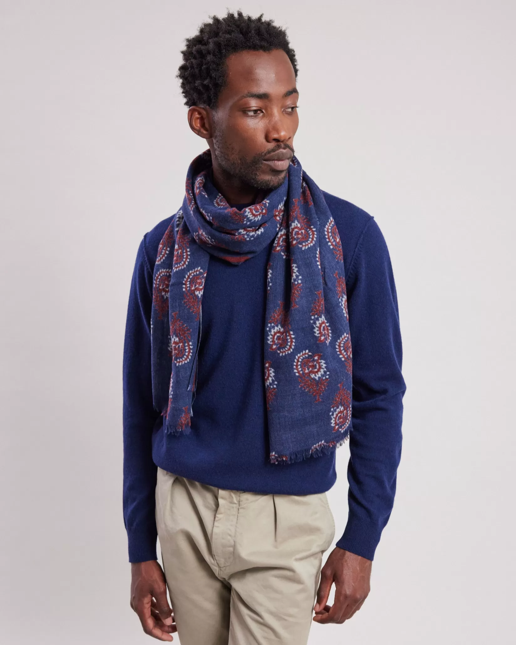 Hartford Accessories<Indigo Scarf