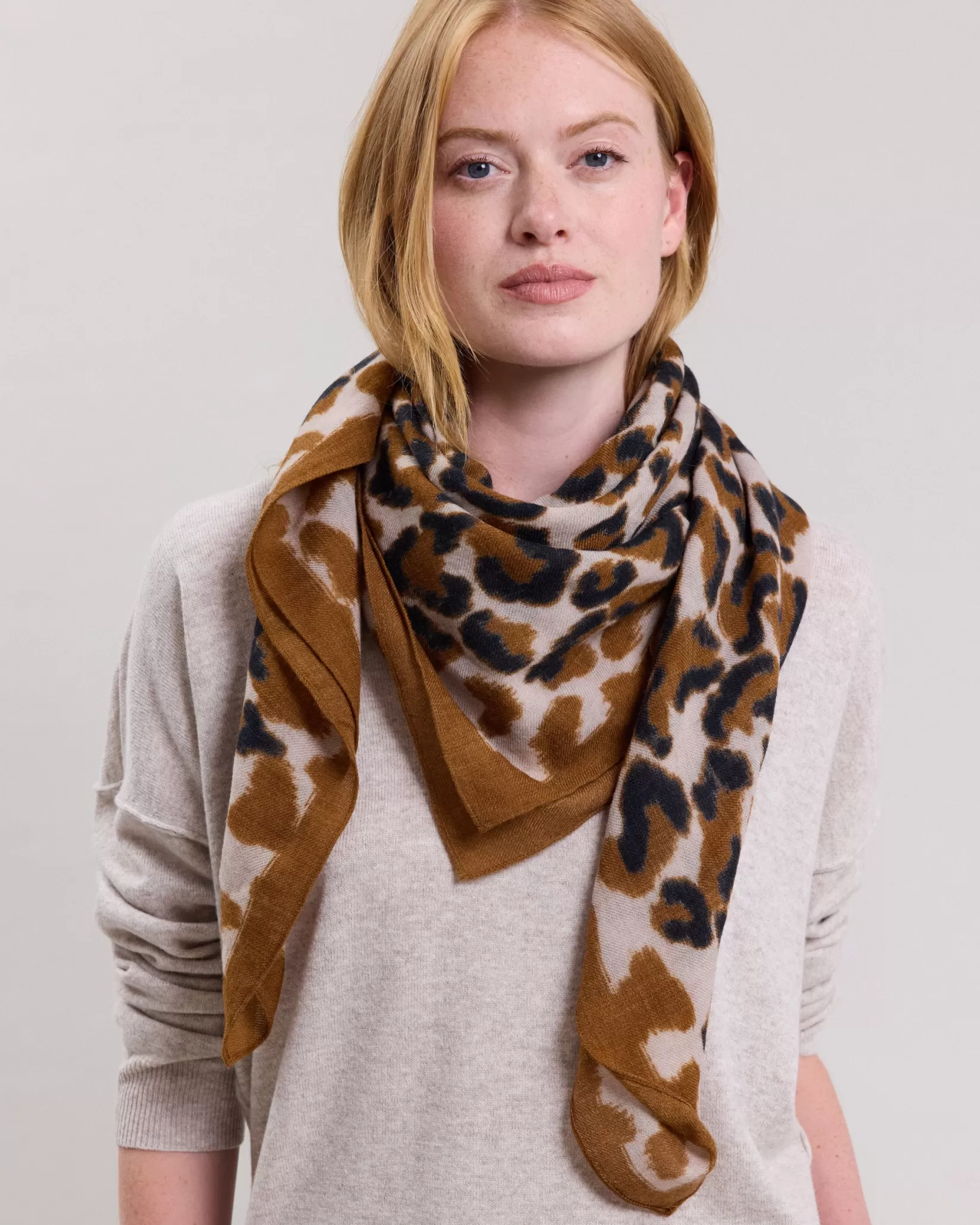 Women Hartford Accessories<Leopard Scarf