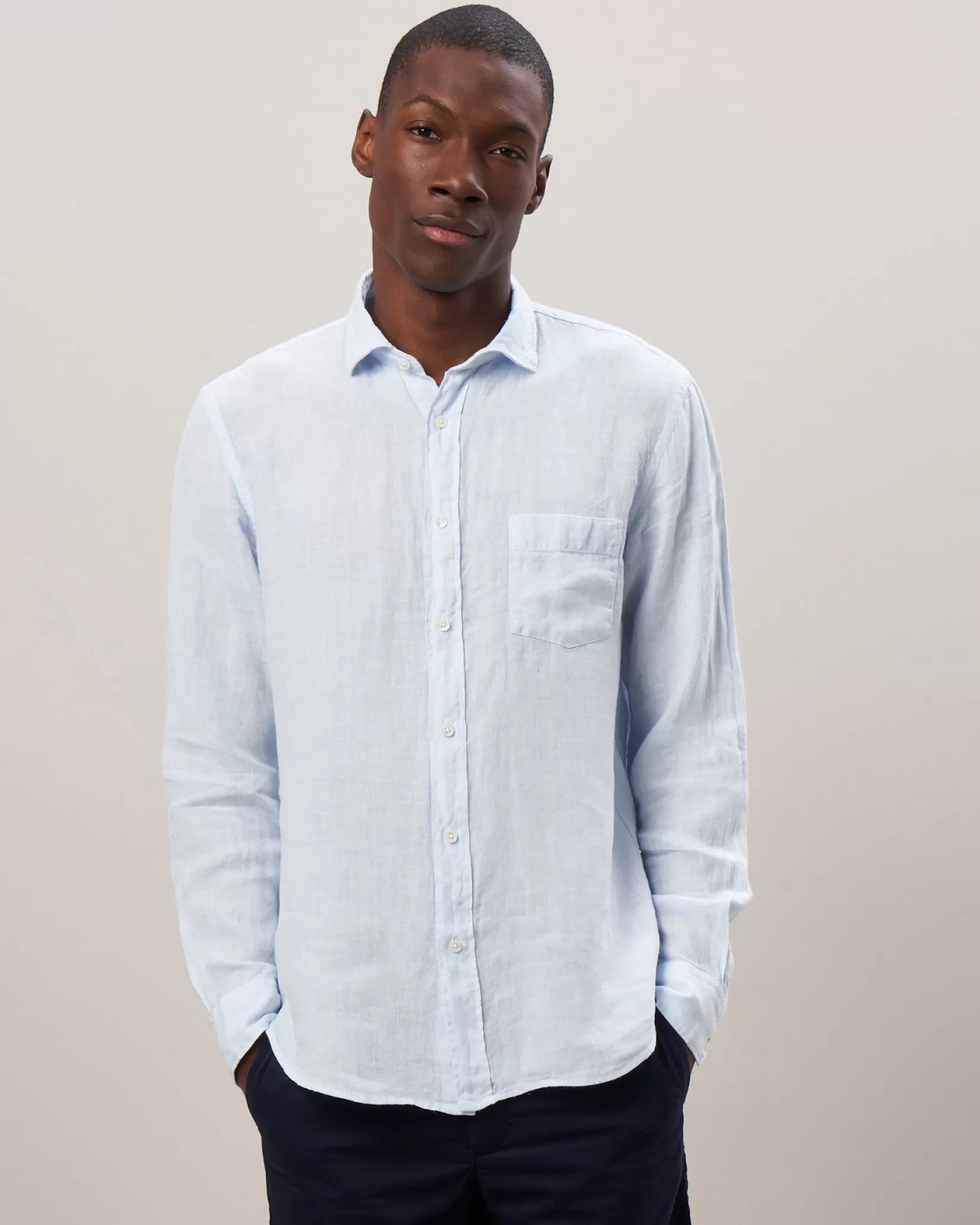 Hartford Regular Shirts | Linen Shirts<Paul Shirt