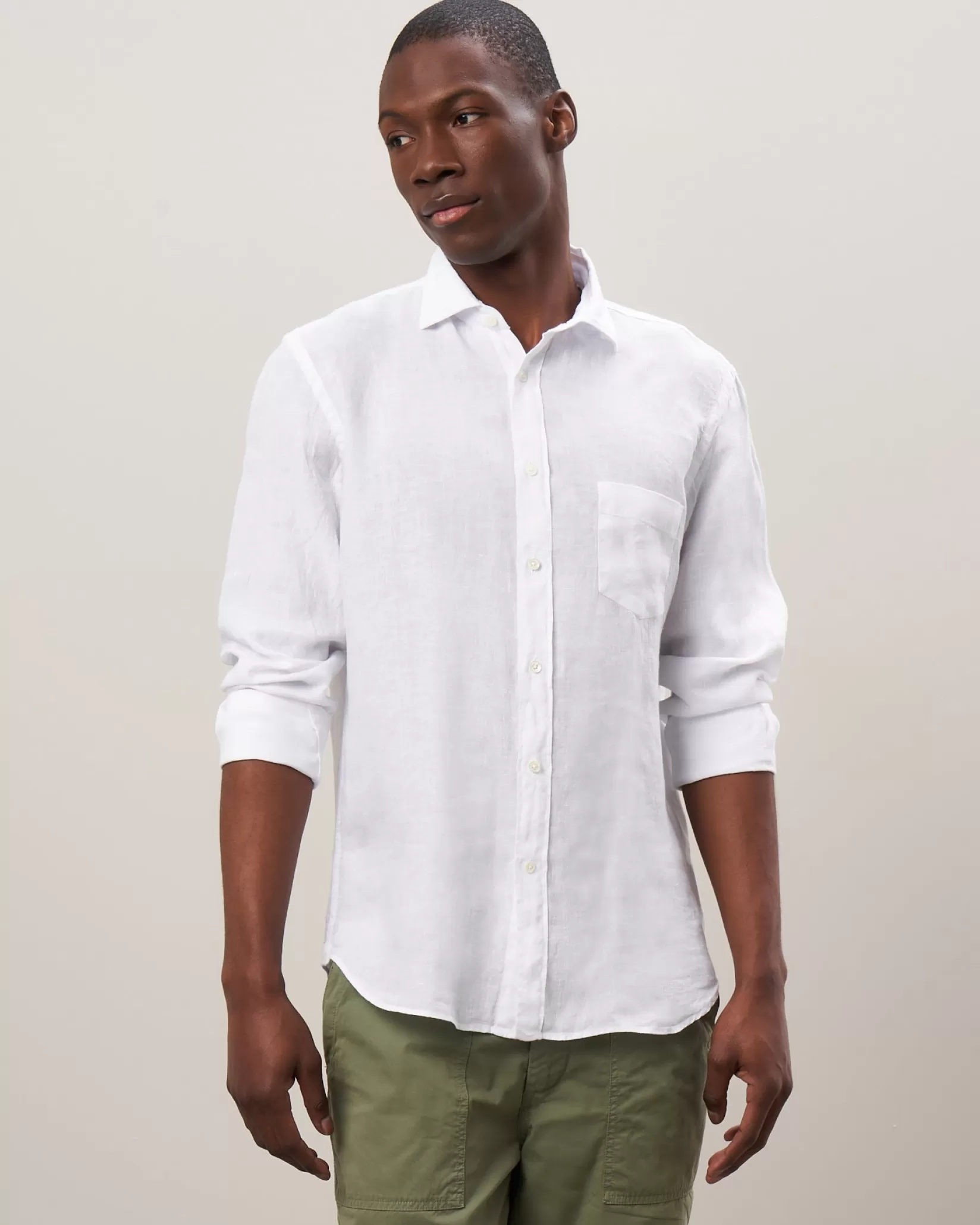 Hartford Regular Shirts | Linen Shirts<Paul Shirt