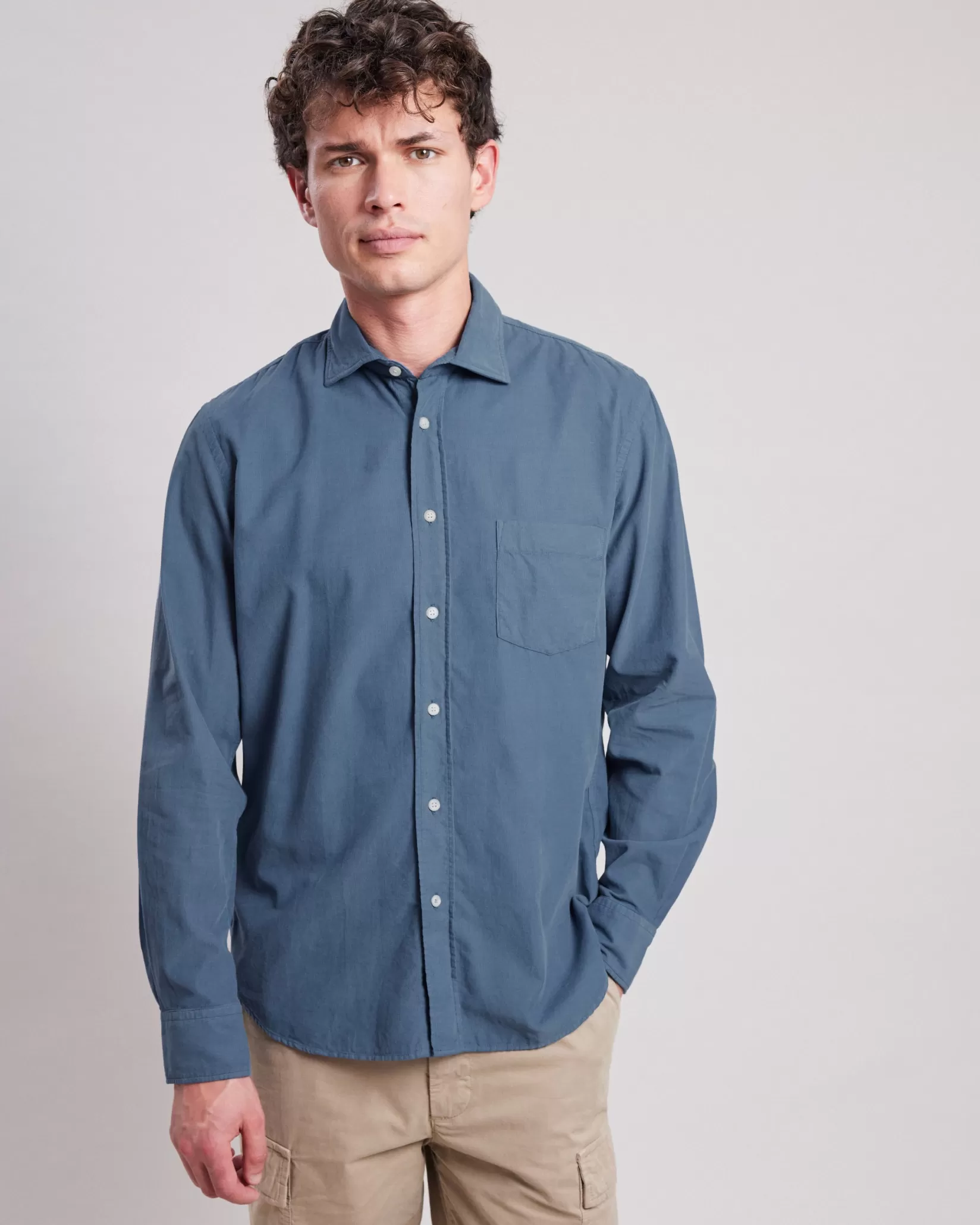 Hartford Regular Shirts | Corduroy Shirts<Paul Shirt