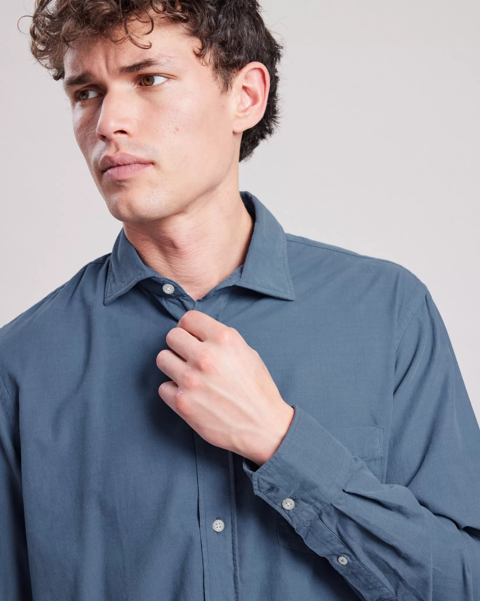 Hartford Regular Shirts | Corduroy Shirts<Paul Shirt