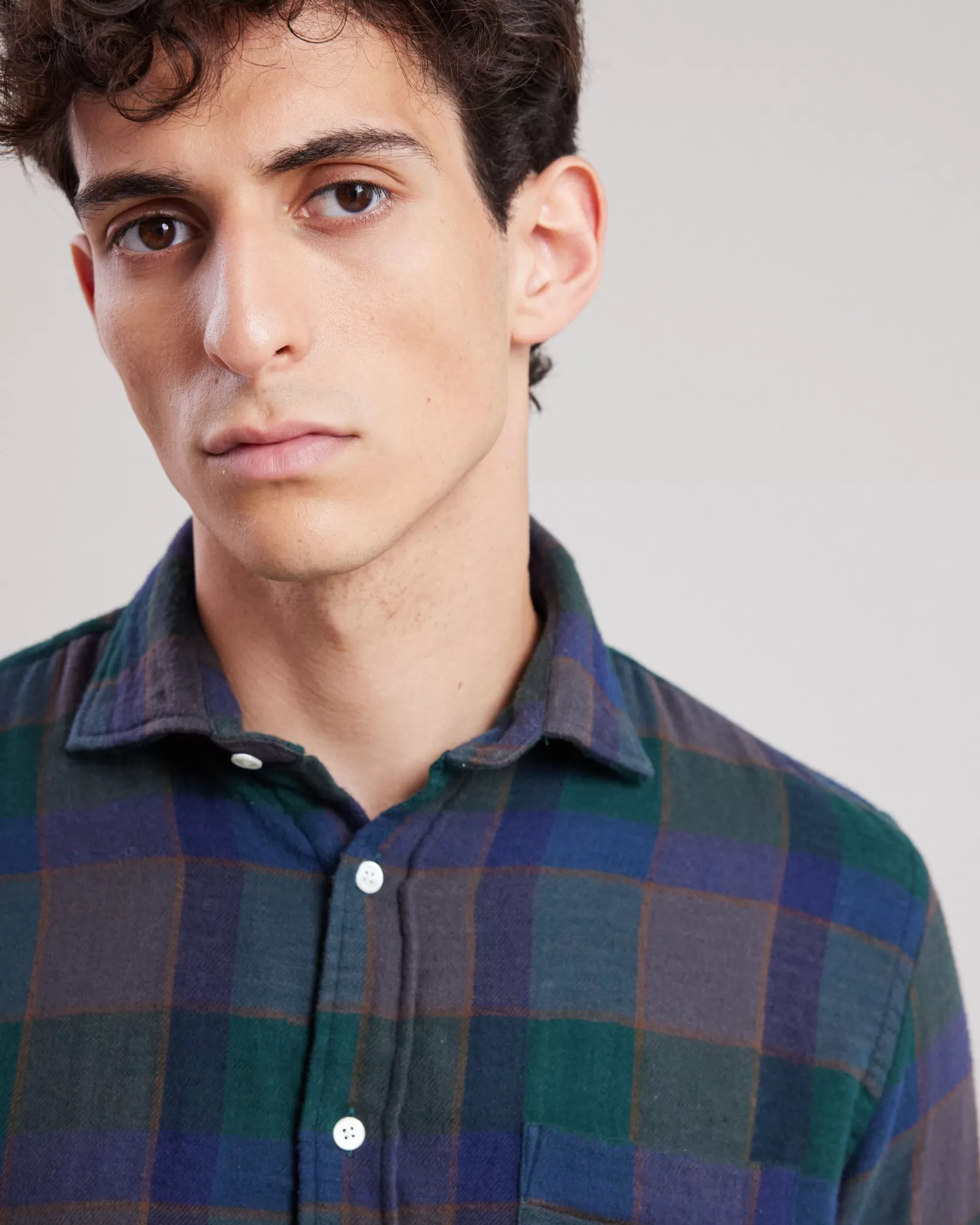 Hartford Regular Shirts | Flannel Shirts<Paul Shirt