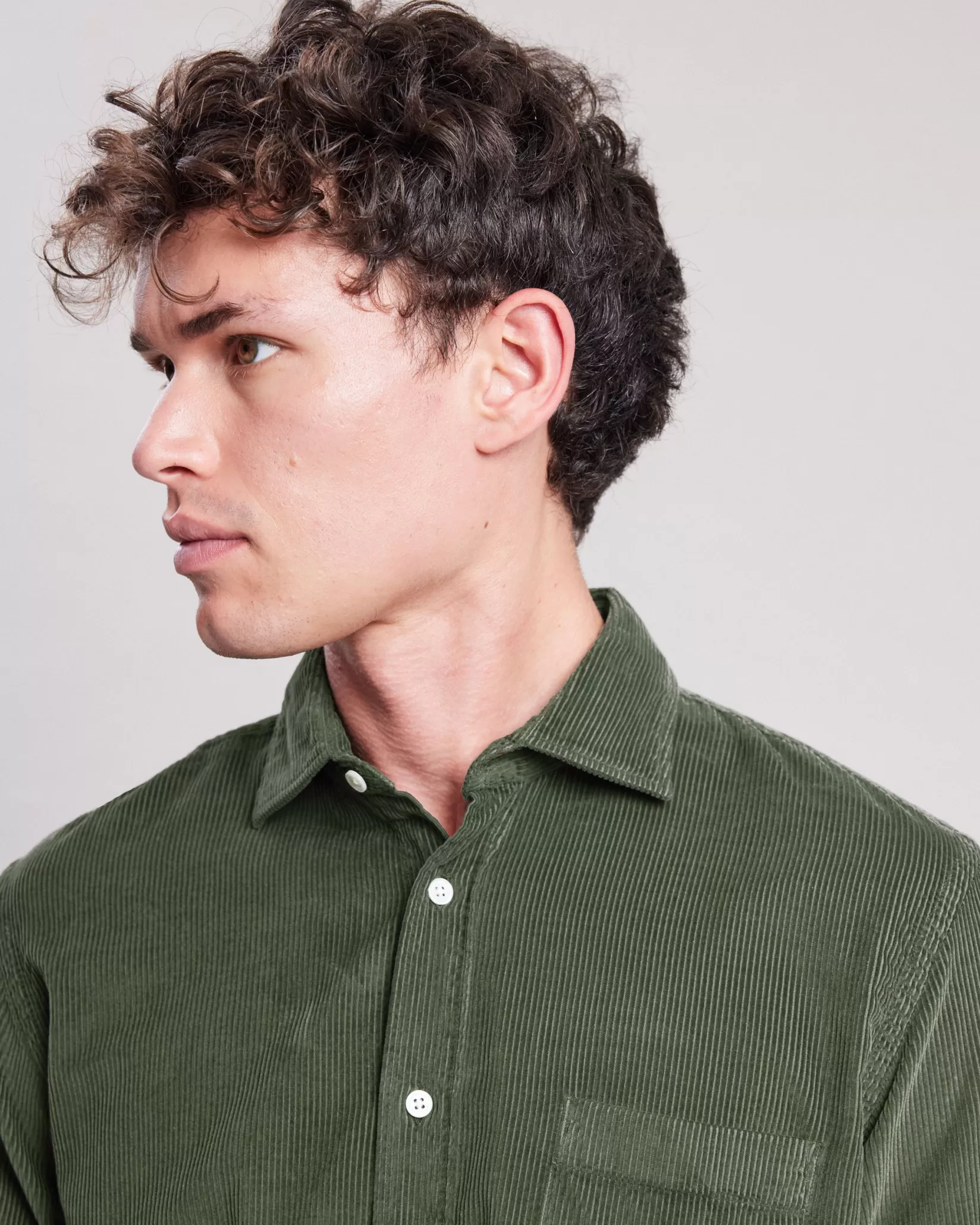 Hartford Regular Shirts | Corduroy Shirts<Paul Shirt