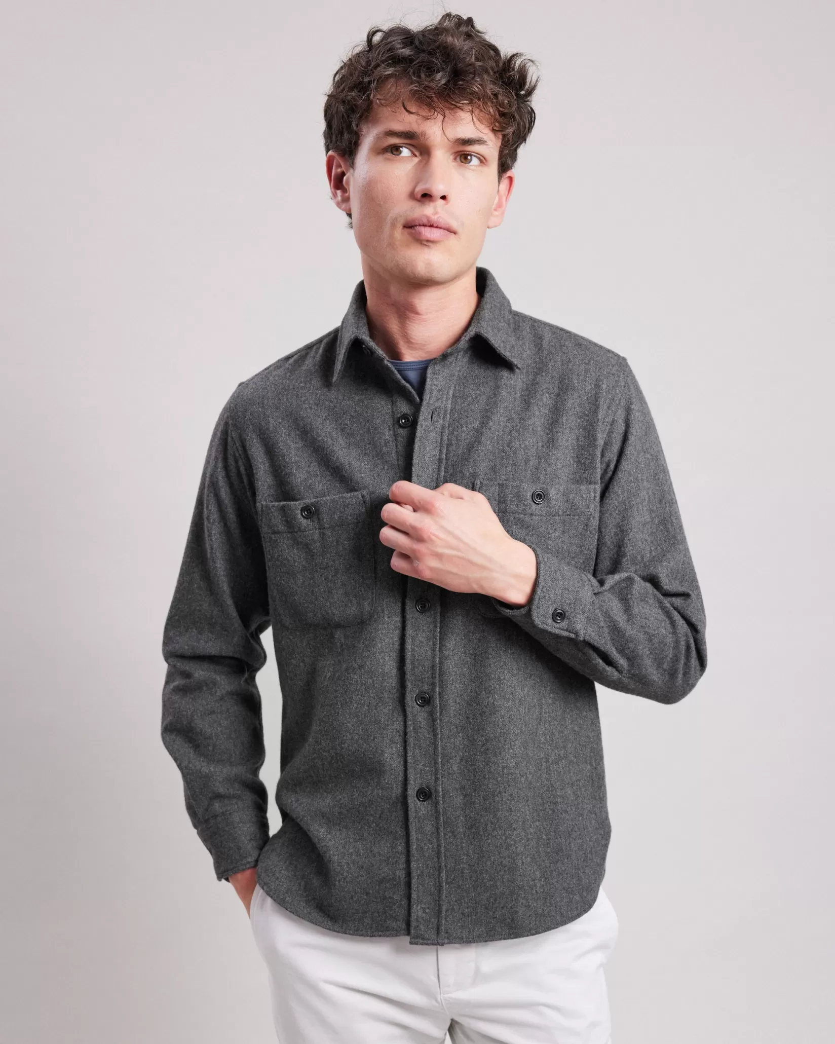 Hartford Regular Shirts | Flannel Shirts<Percey Shirt