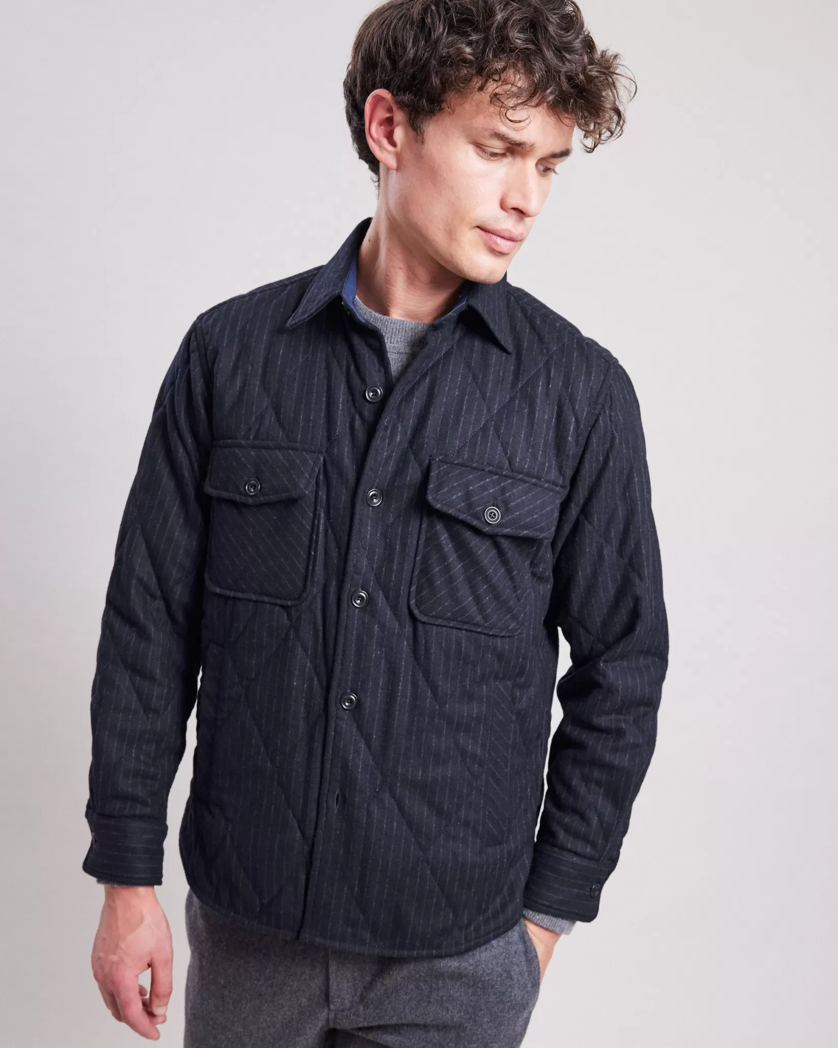 Hartford Regular Shirts | Flannel Shirts<Peter Shirt