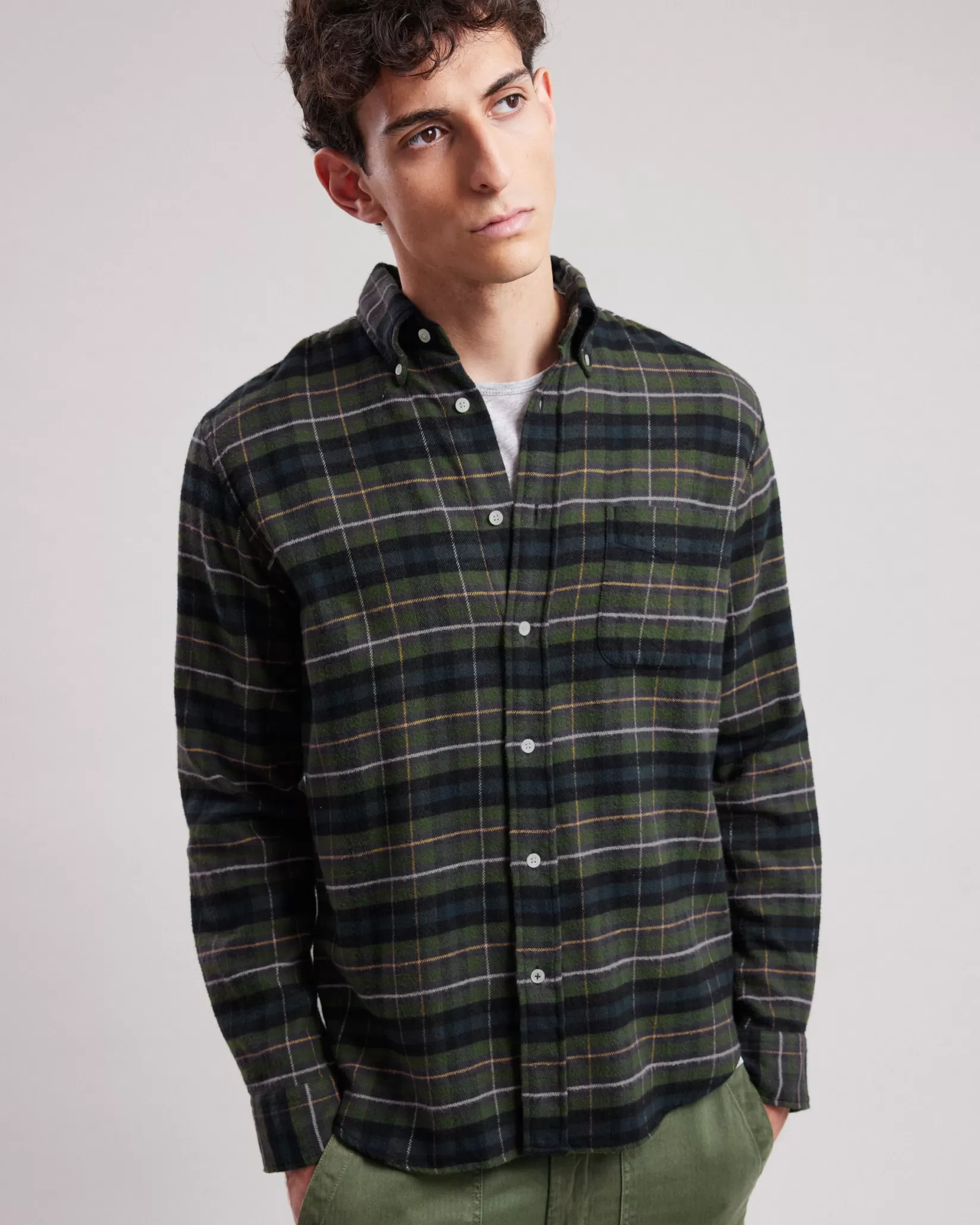 Hartford Regular Shirts | Flannel Shirts<Pitt Shirt