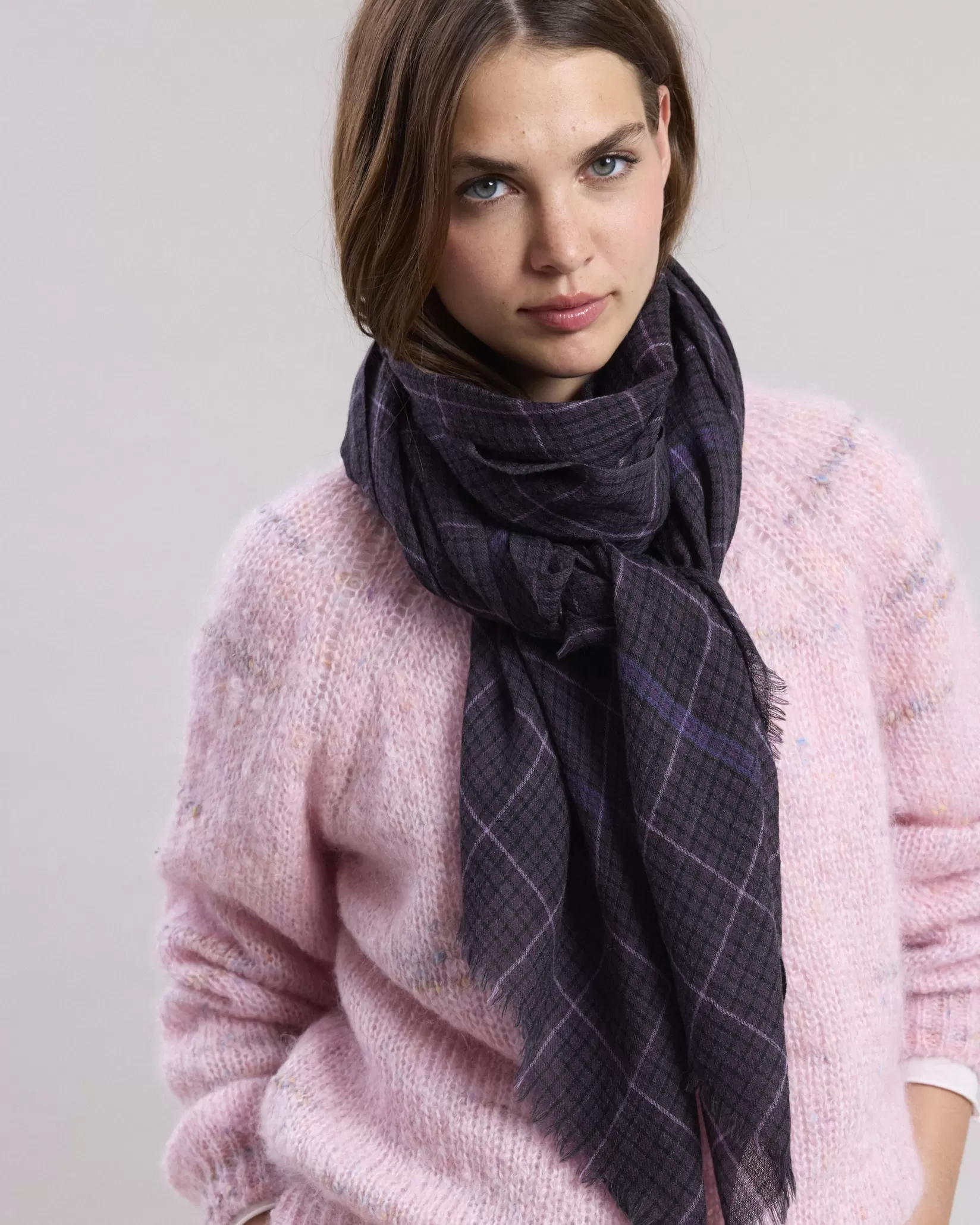 Women Hartford Accessories<Plaid Scarf