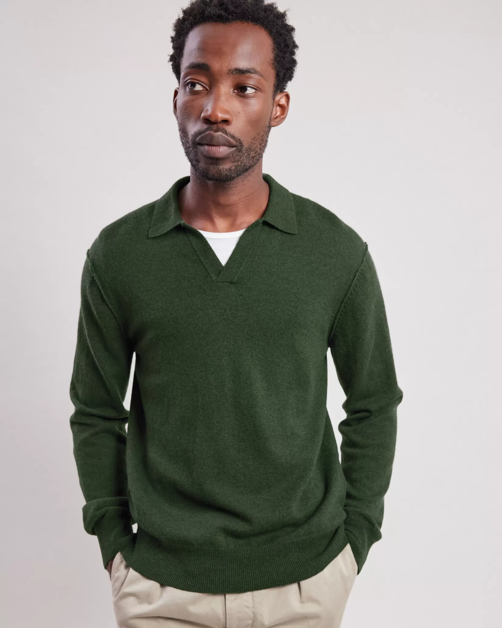 Hartford Knitwear<Polo Collar Sweater