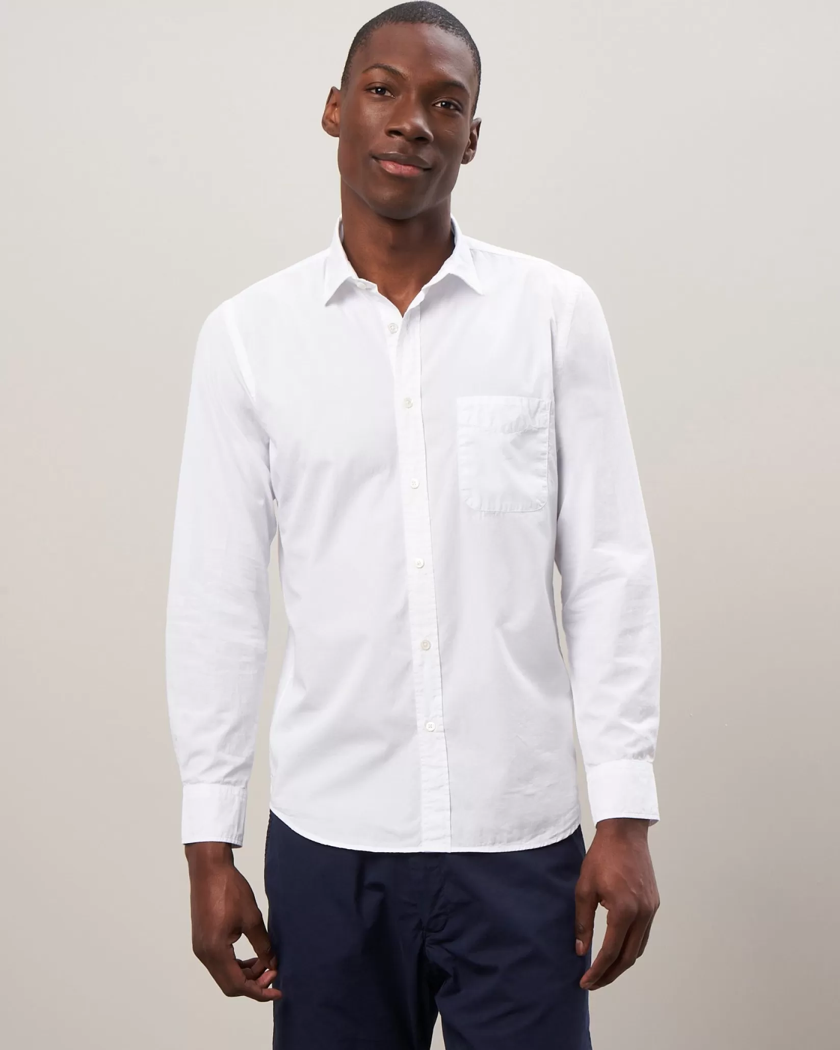 Hartford Slim-Fit Shirts<Storm Shirt