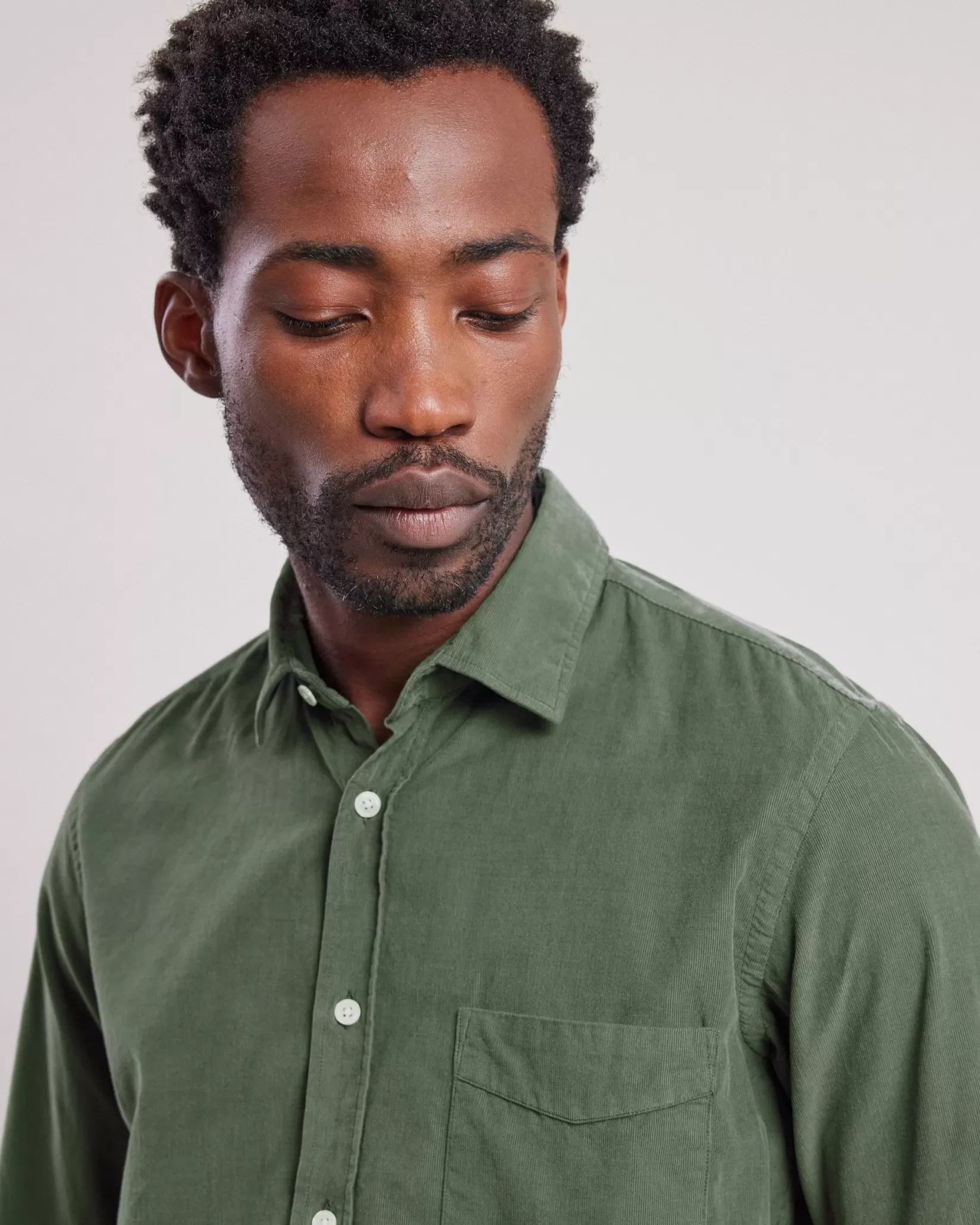 Hartford Slim-Fit Shirts | Corduroy Shirts<Storm Shirt